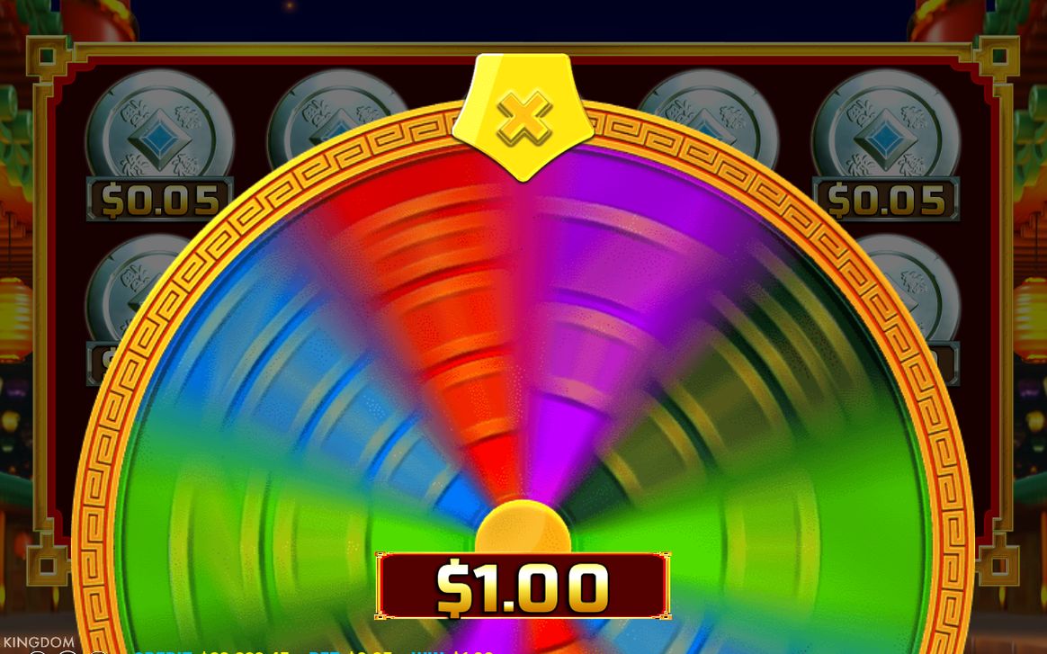 Hold and Spin: money symbols on the 15 positions